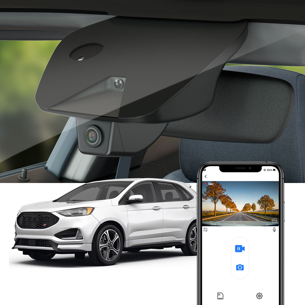 FITCAMX Dash Cam for Ford Edge 2019-2025