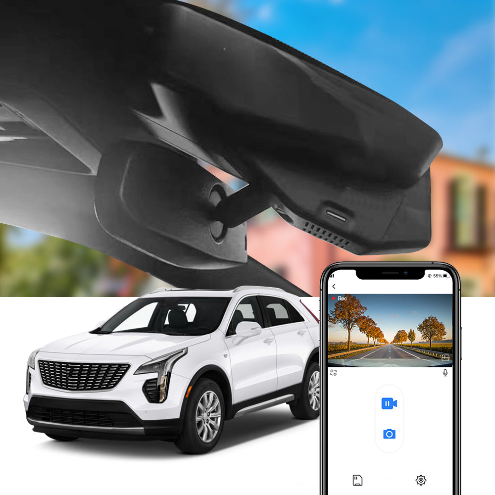 FITCAMX Dash Cam for Cadillac XT4 2019-2023