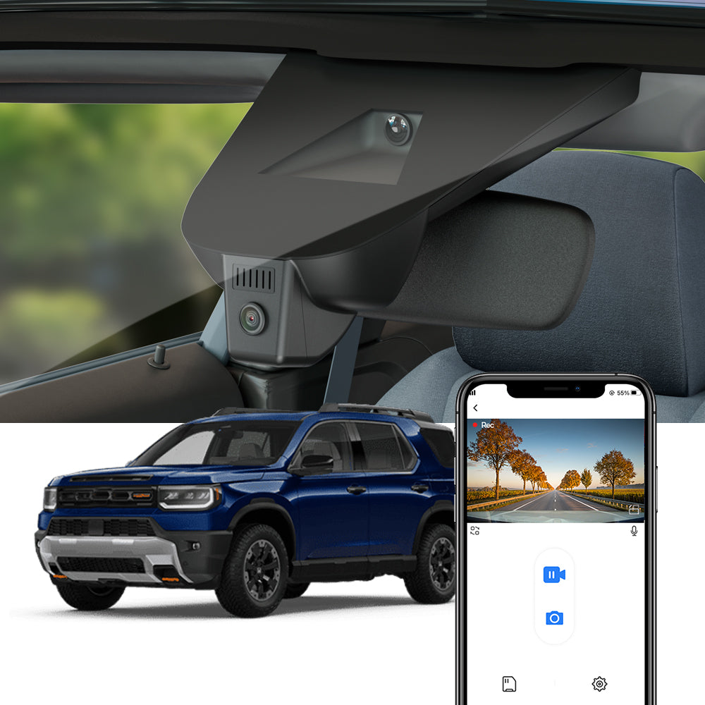 FITCAMX Dash Cam for 2026 Honda Passport
