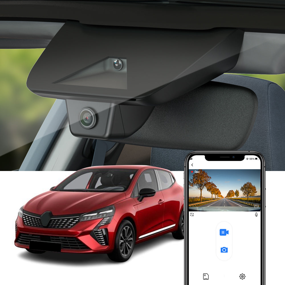 FITCAMX Dash Cam for Renault Clio V,  2024 2025