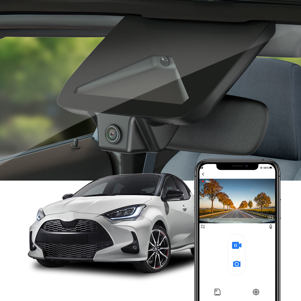 FITCAMX Dash Cam For Toyota Yaris and Yaris Cross 2024-2026