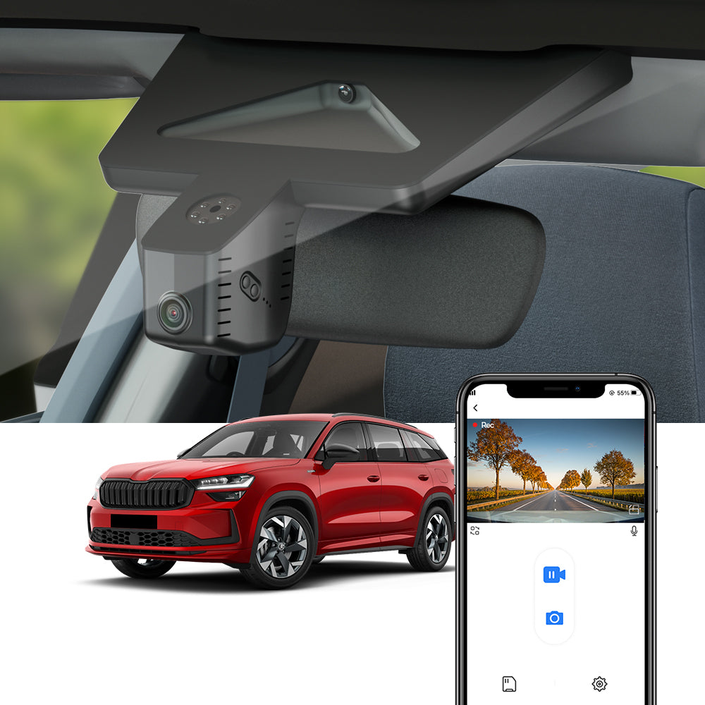 FITCAMX Dash Cam for 2024-2025 Skoda Kodiaq 2