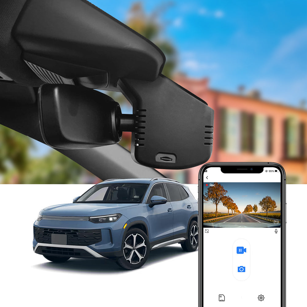 FITCAMX Dash Cam for Volkswagen Tiguan MK3 2024-2026