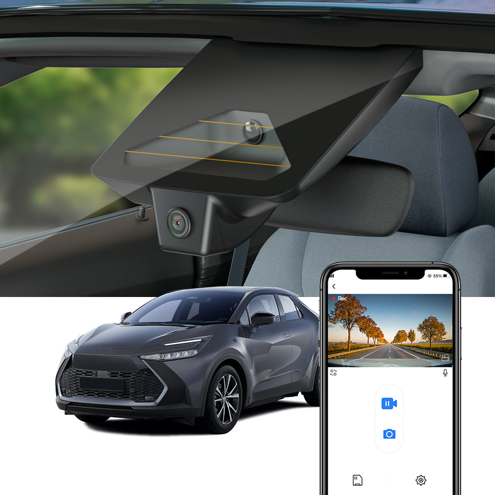 FITCAMX Dash Cam For Toyota C-HR 2024-2026