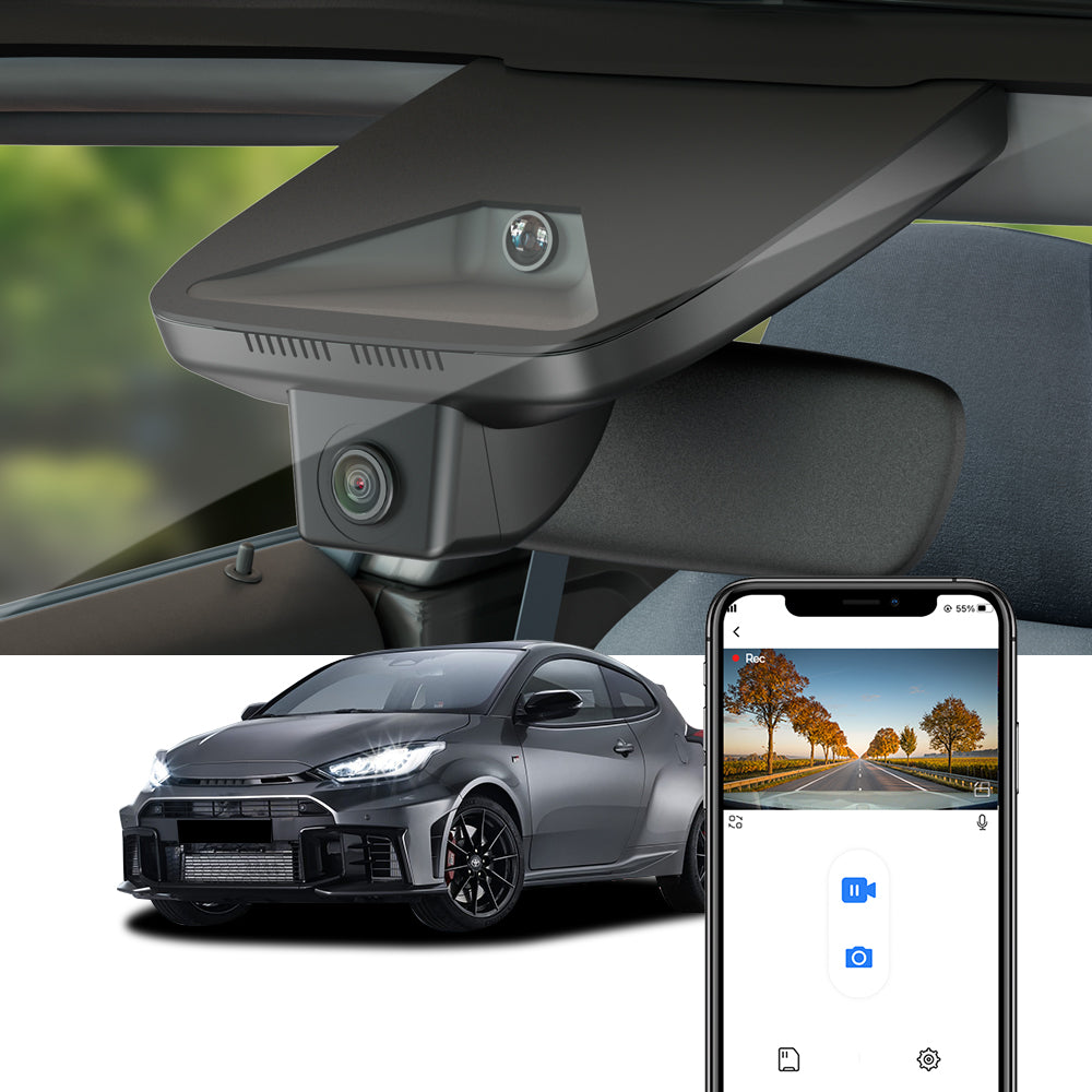 FITCAMX Dash Cam for Toyota GR Yaris (Gen 2) Facelift 2024-2026