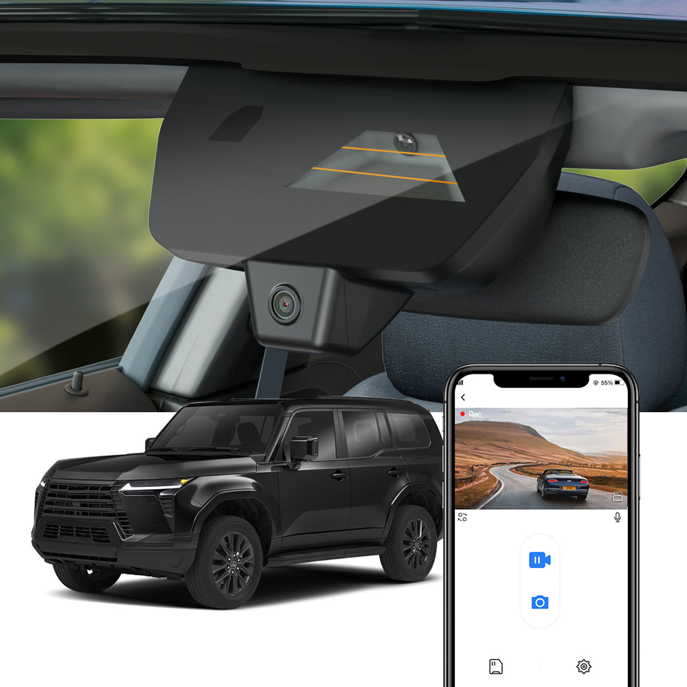FITCAMX Dash Cam for Lexus GX550 GX550h 3rd Gen J250 2024-2026