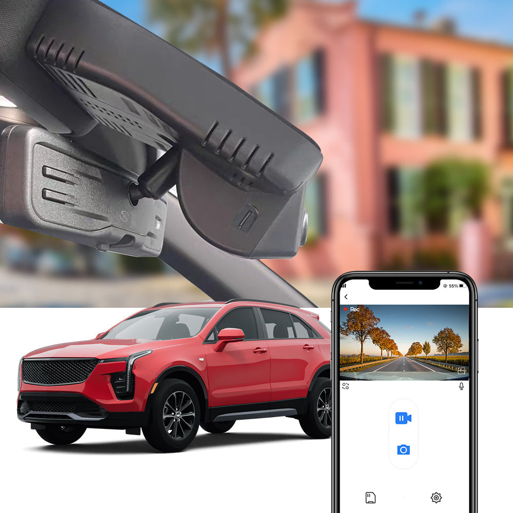 FITCAMX Dash Cam for Cadillac XT4 2024-2026