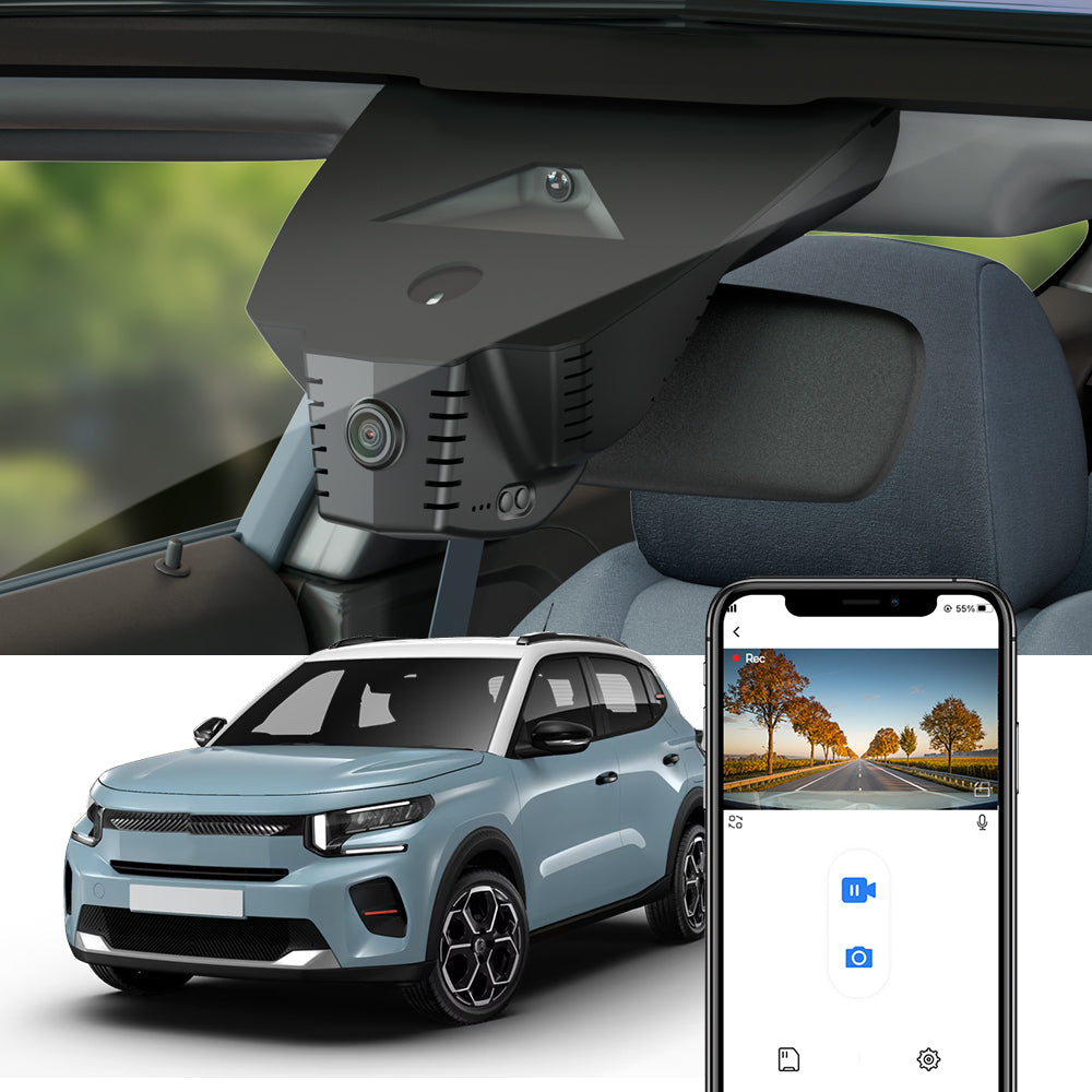 FITCAMX Dash Cam for CITROEN Citroën C3 IV, e-C3, Aircross 2024 2025 2026