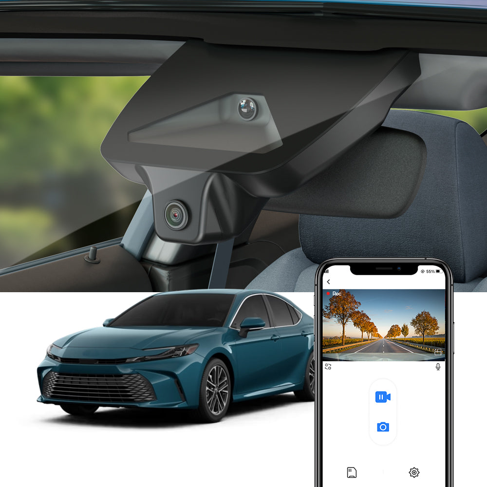 FITCAMX Dash Cam for Toyota Camry 2025 2026