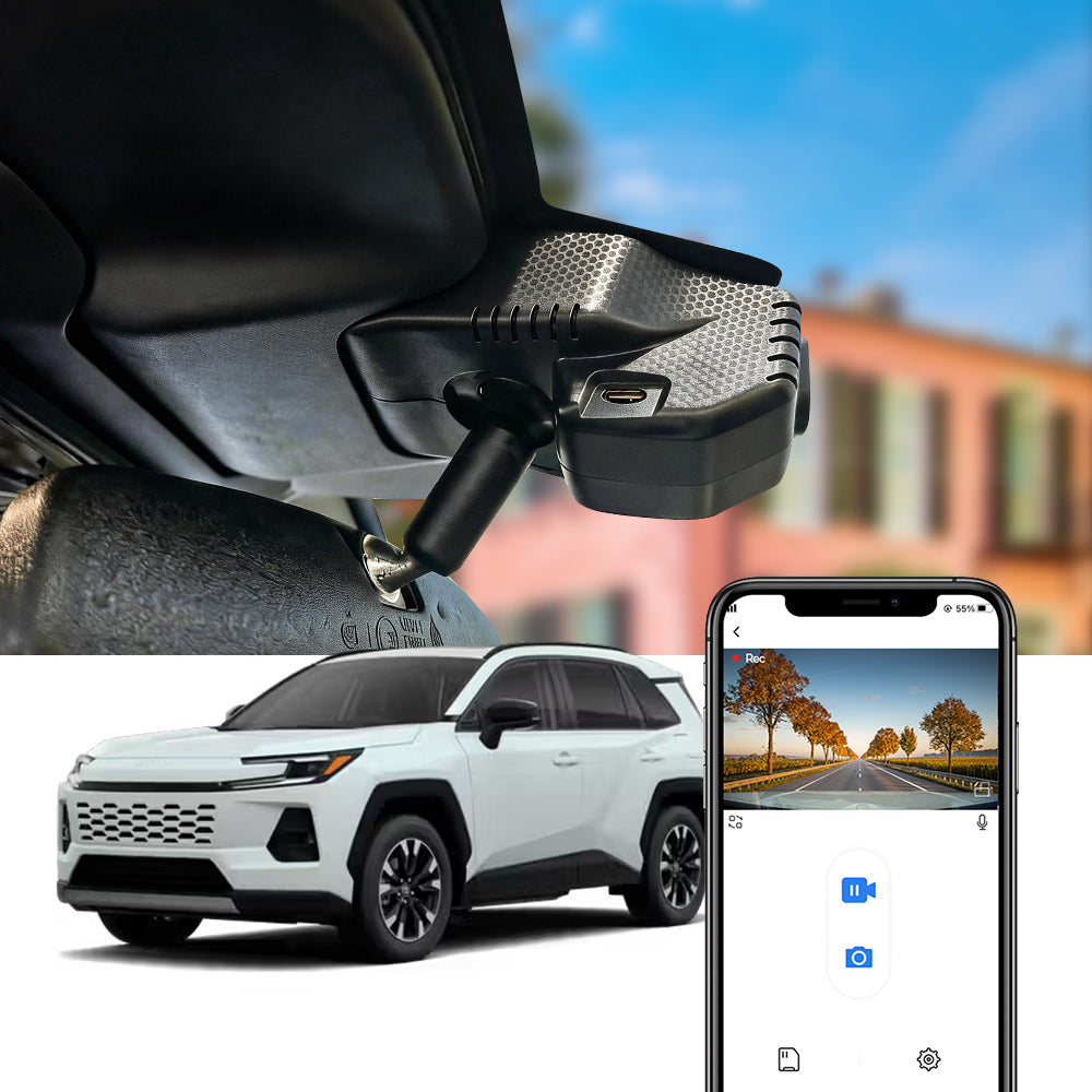 FITCAMX Dash Cam for 2026 Toyota RAV4 (6th Gen)