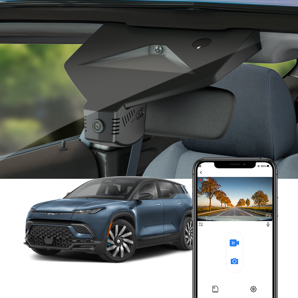 FITCAMX Dash Cam for Fisker Ocean (ONE, ULTRA, EXTREME, SPORT) 2023 2024