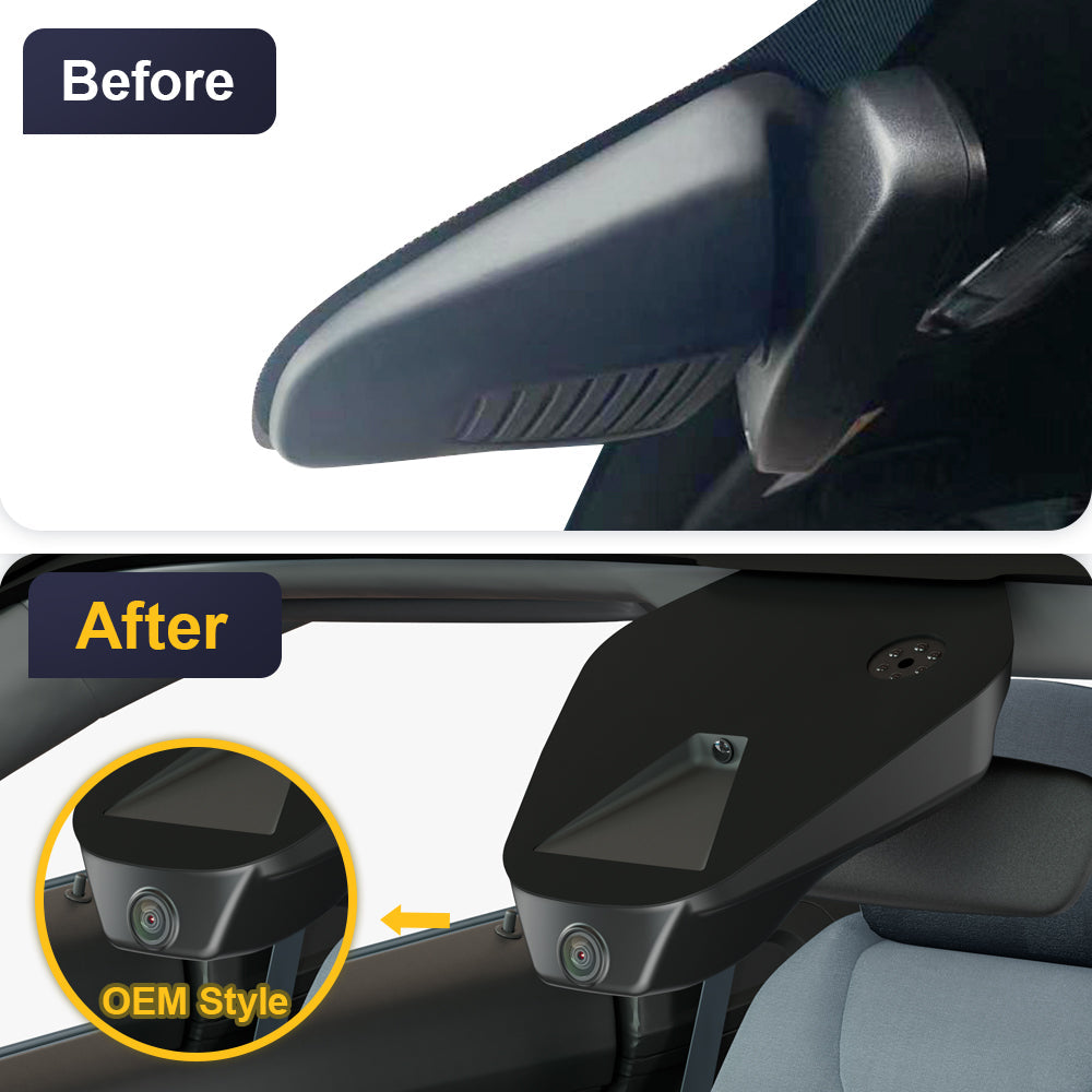 FITCAMX Dash Cam for Ford Ranger 2019-2023 European Model