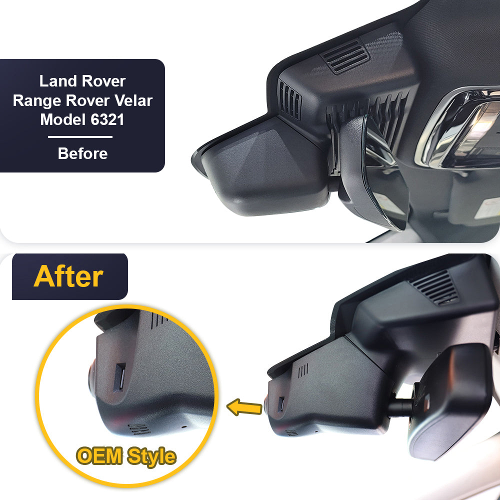 FITCAMX Dash Cam for Land Rover Range Rover Velar (L560) 2018-2026