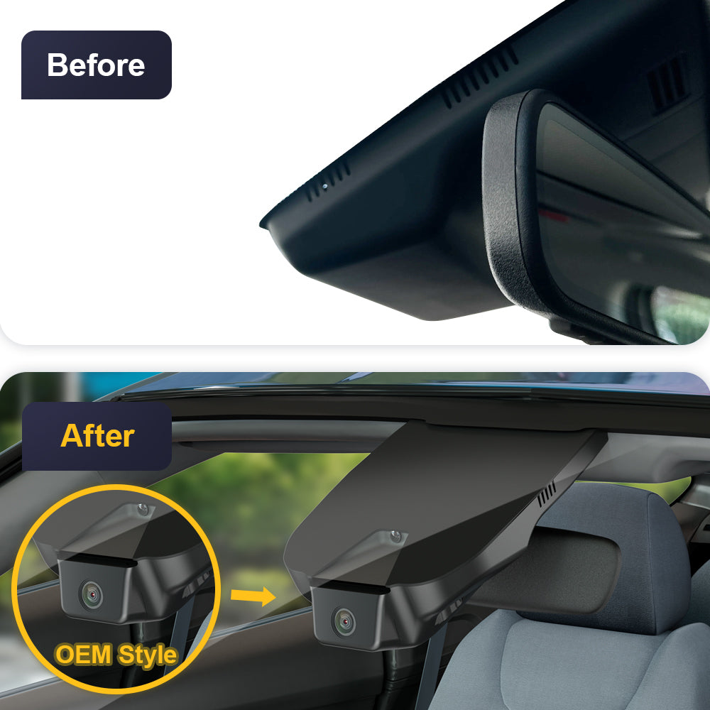 Fitcamx Dash Cam for Hyundai Tucson (3rd Gen) 2016-2021 (Rear Mirror Cover part number 96010-D3100)