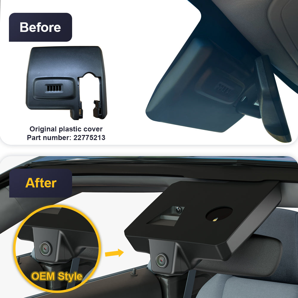 FITCAMX Dash Cam for Cadillac Escalade 2015 - 2020 4th Gen