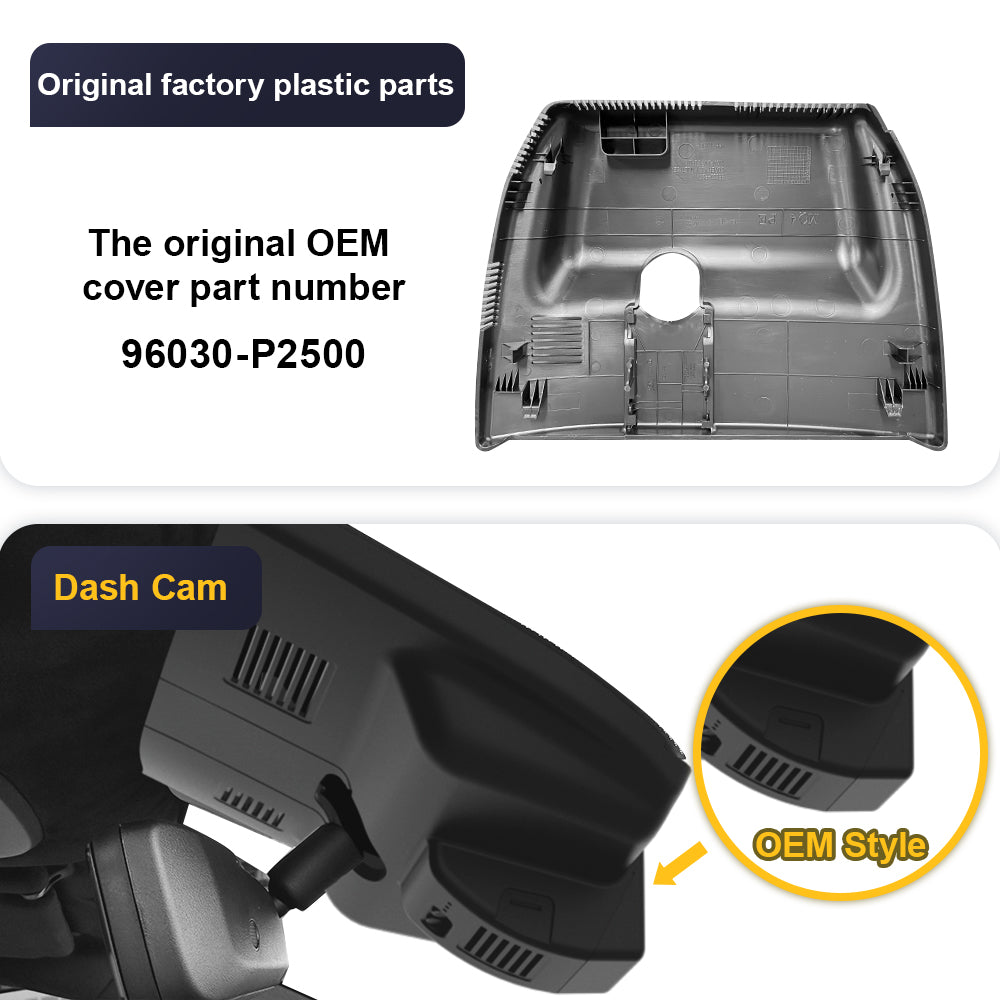 FITCAMX Dash Cam for Kia Sorento 2024-2026