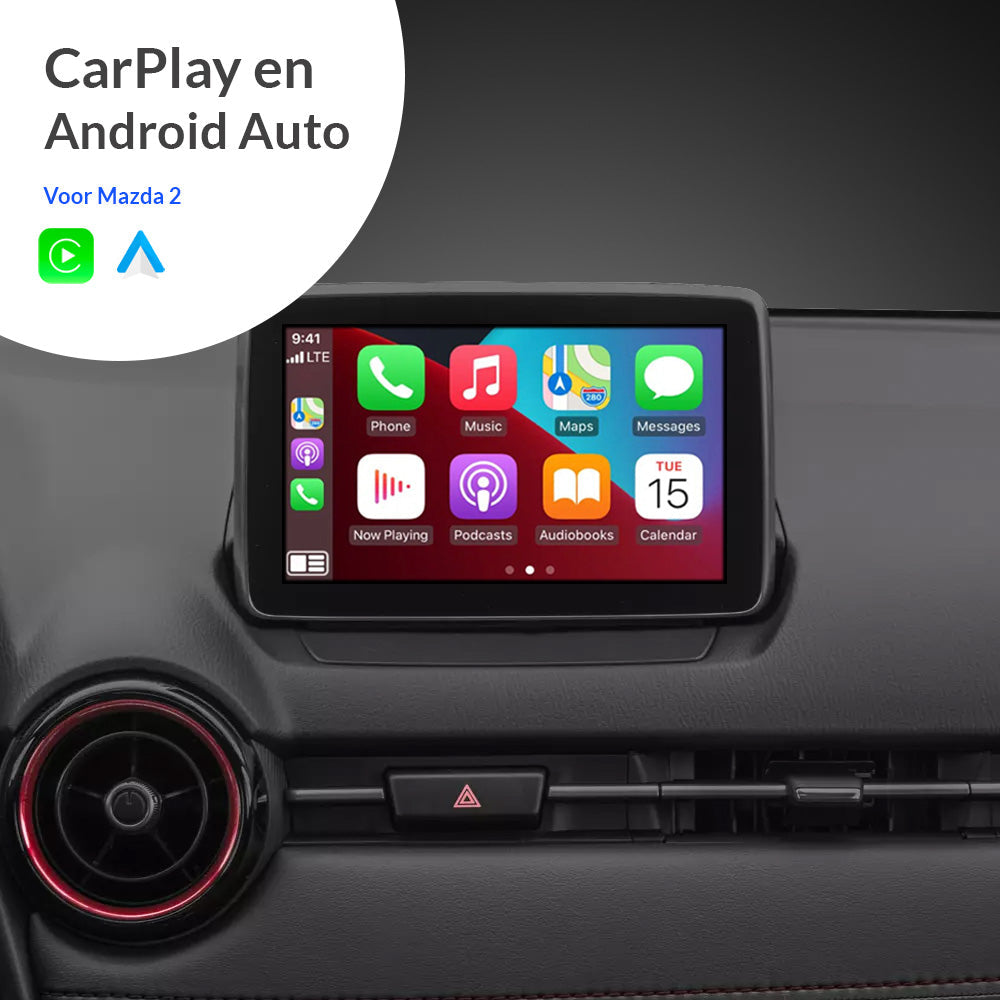 CarPlay & Android Auto voor Mazda
