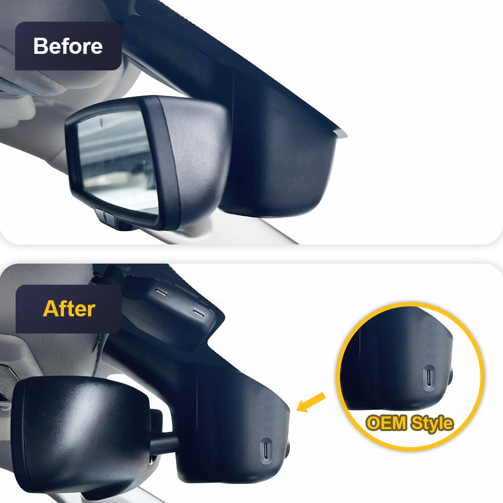 FITCAMX Dash Cam for 2014-2022 Jeep Cherokee