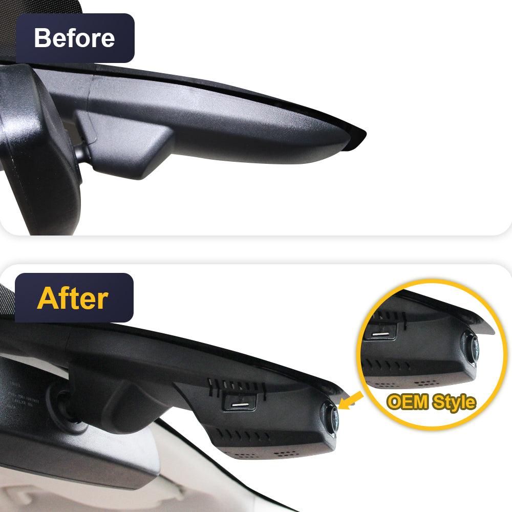 FITCAMX Dash Cam for Ford Kuga (2013-2017), Ford Escape (2013-2019)