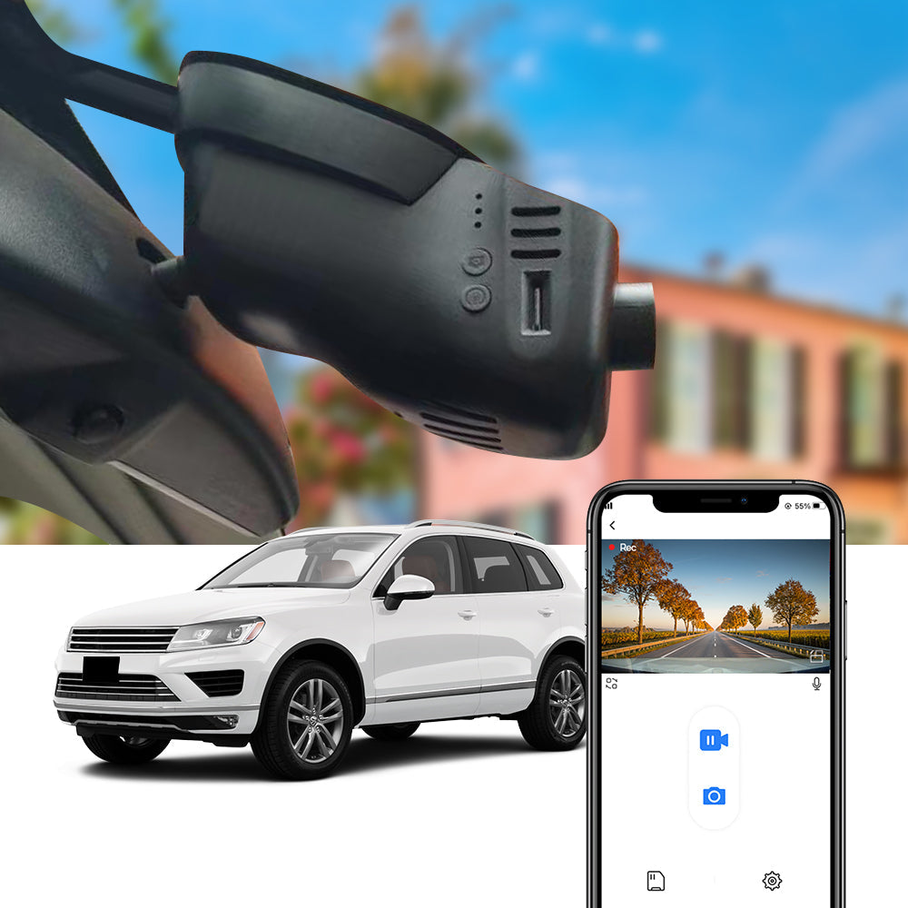 FITCAMX Dash Cam for Volkswagen VW Touareg 2011-2018