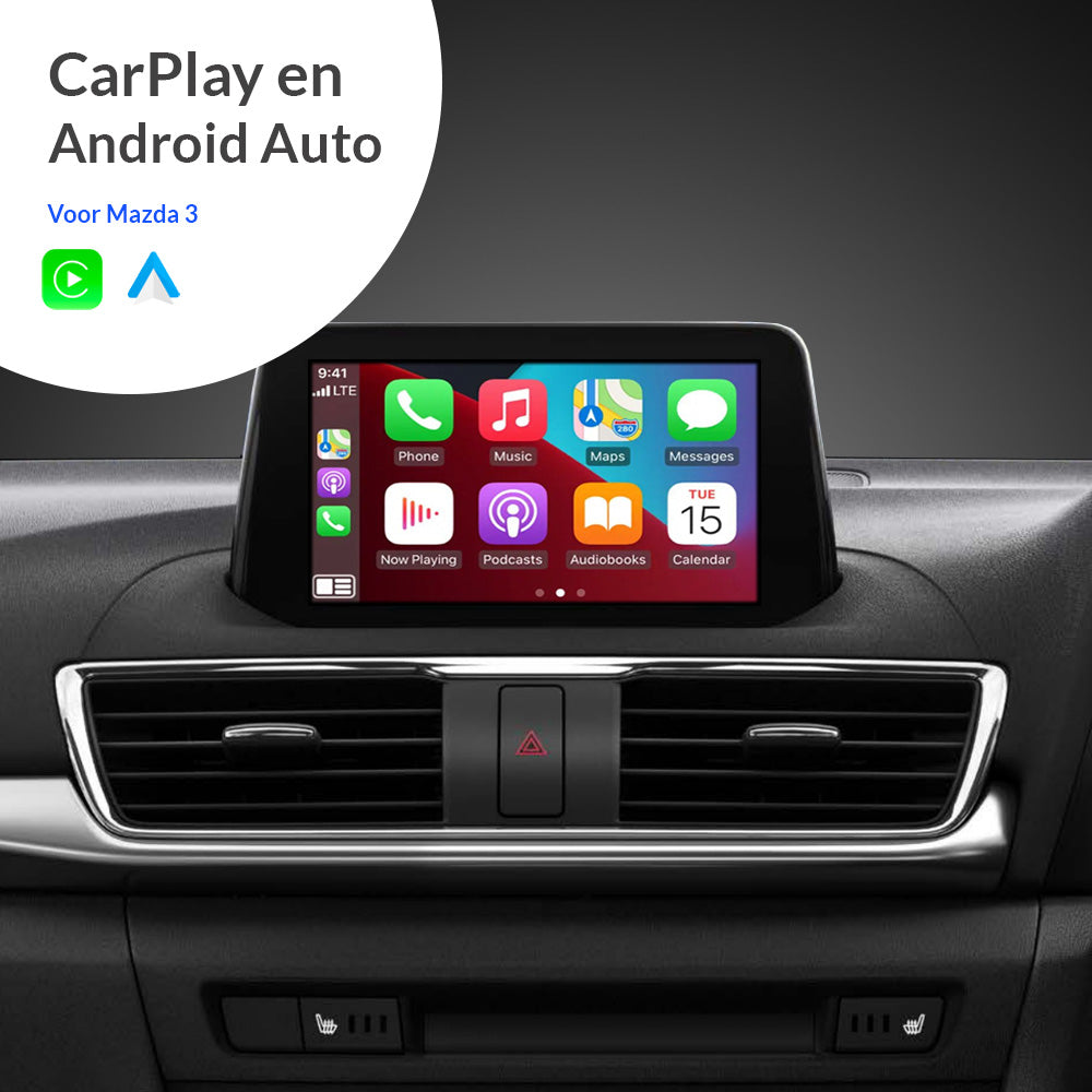 CarPlay & Android Auto voor Mazda