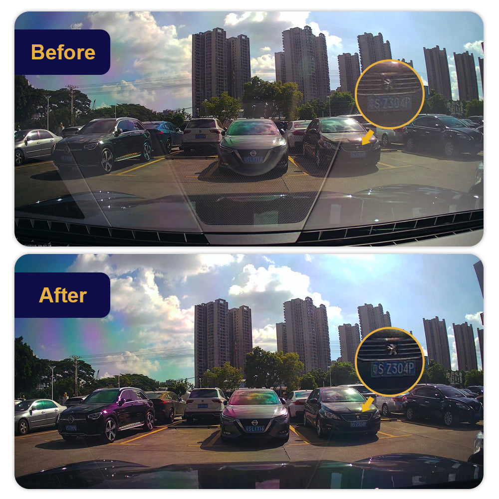 FITCAMX CPL Filter Anti-Glare Circular Polarizing Lens- Only Available For Front Camera