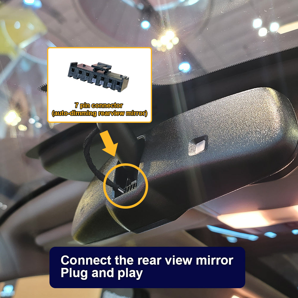 FITCAMX Dash Cam for Mitsubishi Outlander 2019-2025