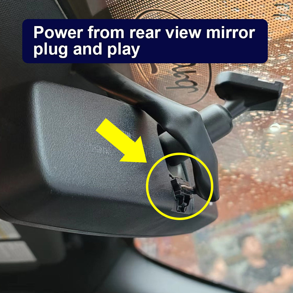 FITCAMX Dash Cam for Ford Mustang 2014-2023