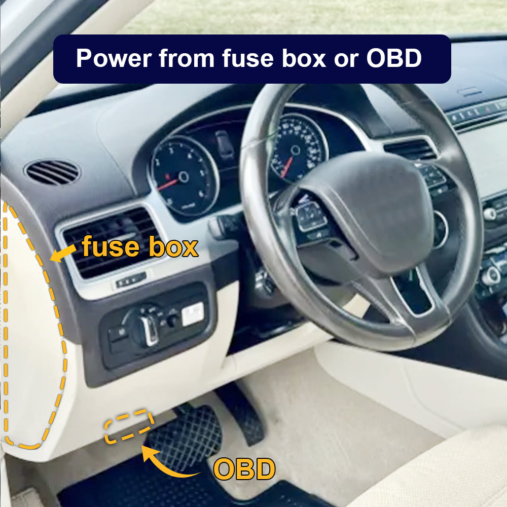 FITCAMX Dash Cam for Volkswagen VW Touareg 2011-2018