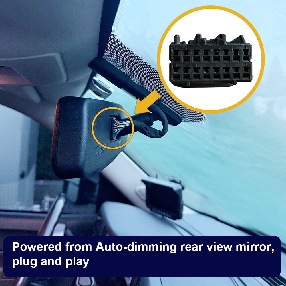 FITCAMX Dash Cam for GMC Sierra, Yukon,  2011-2014