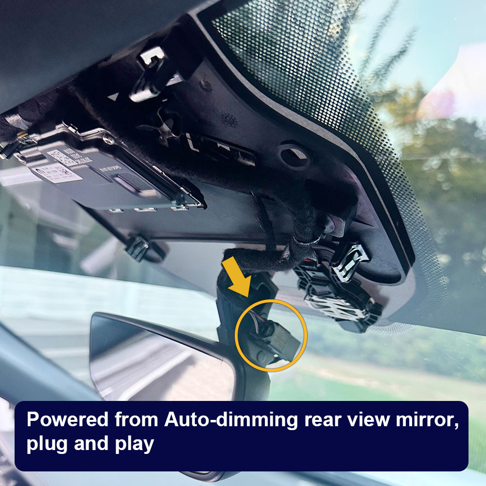 FITCAMX Dash Cam for 2025 2026 Jeep Wagoneer S (Electric SUV)