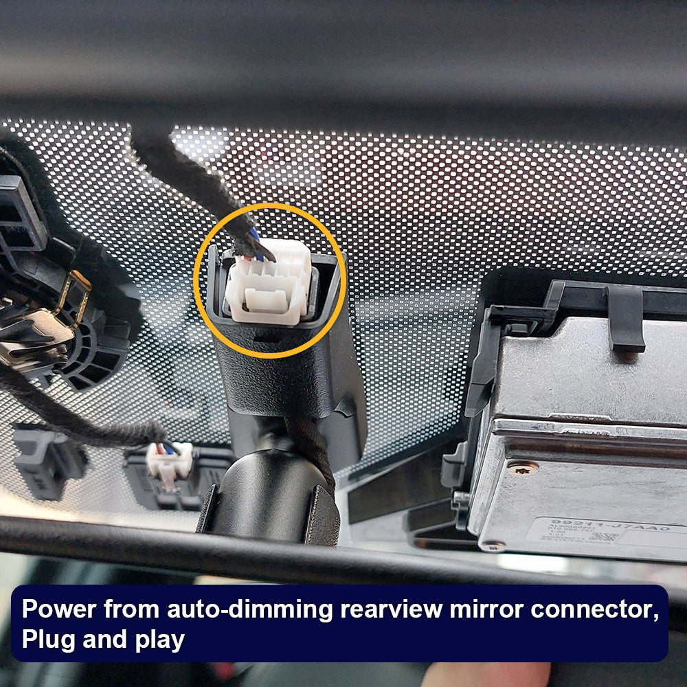FITCAMX Dash Cam for Hyundai Sonata, N-Line 2024 2025 2026  (Right Hand Drive vehicle) (Rear Mirror Cover part number 96030-L1620)