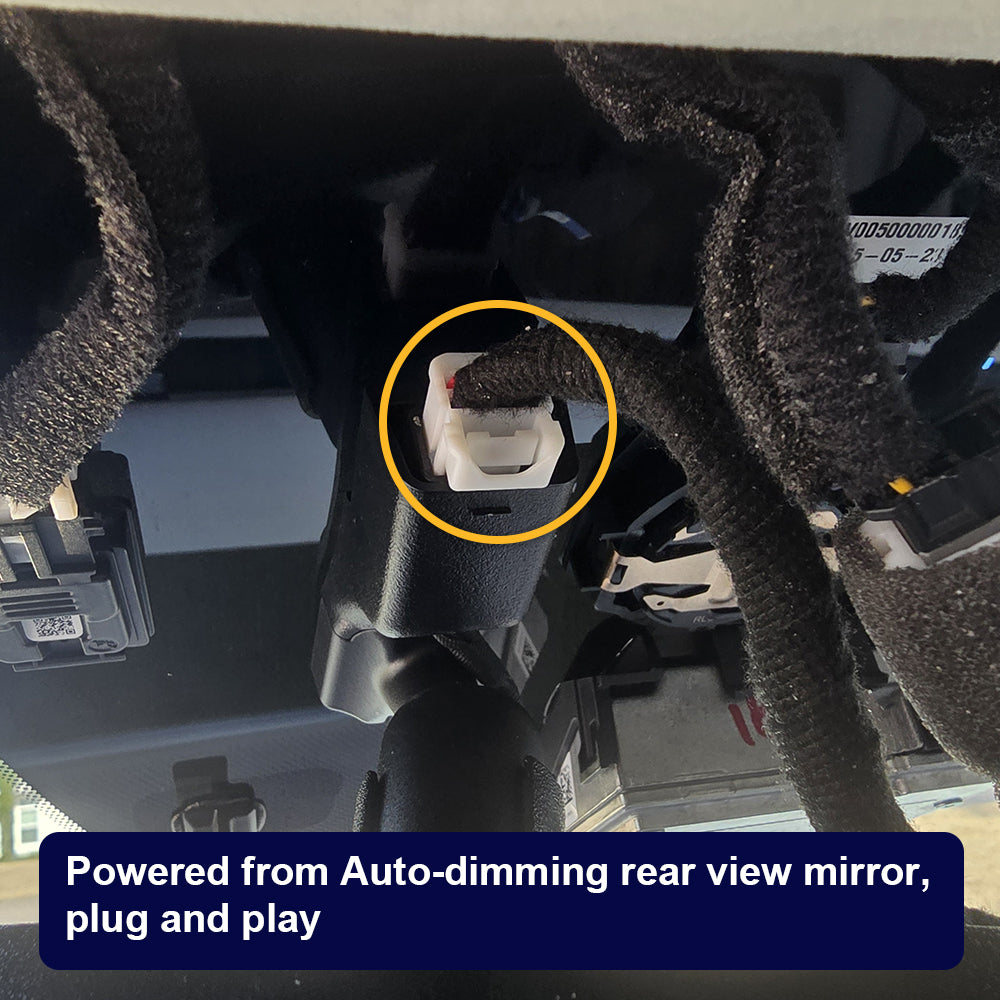 FITCAMX Dash Cam for Genesis G90 2024-2026 (Rear Mirror Cover part number 96031-T4000)