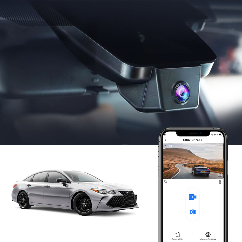 FITCAMX Dash Cam For Toyota Avalon 5th Gen 2019-2022