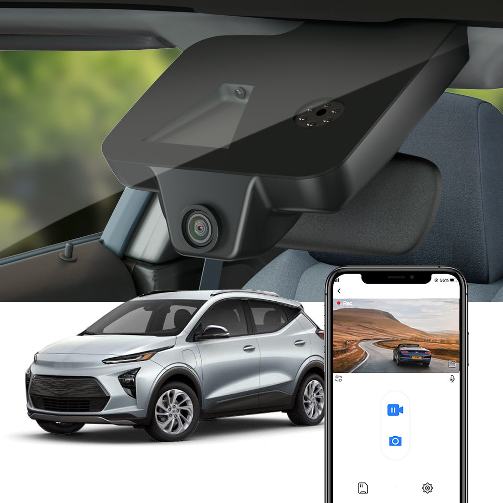 FITCAMX Dash Cam for Chevrolet Chevy Bolt EV EUV 2022- 2024