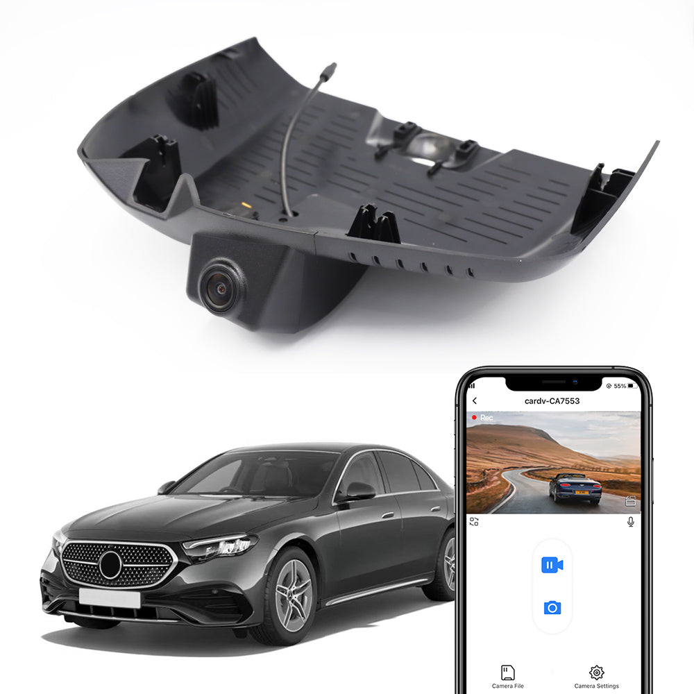 Fitcamx Dash Cam for Mercedes-Benz E-Class 2024 2025