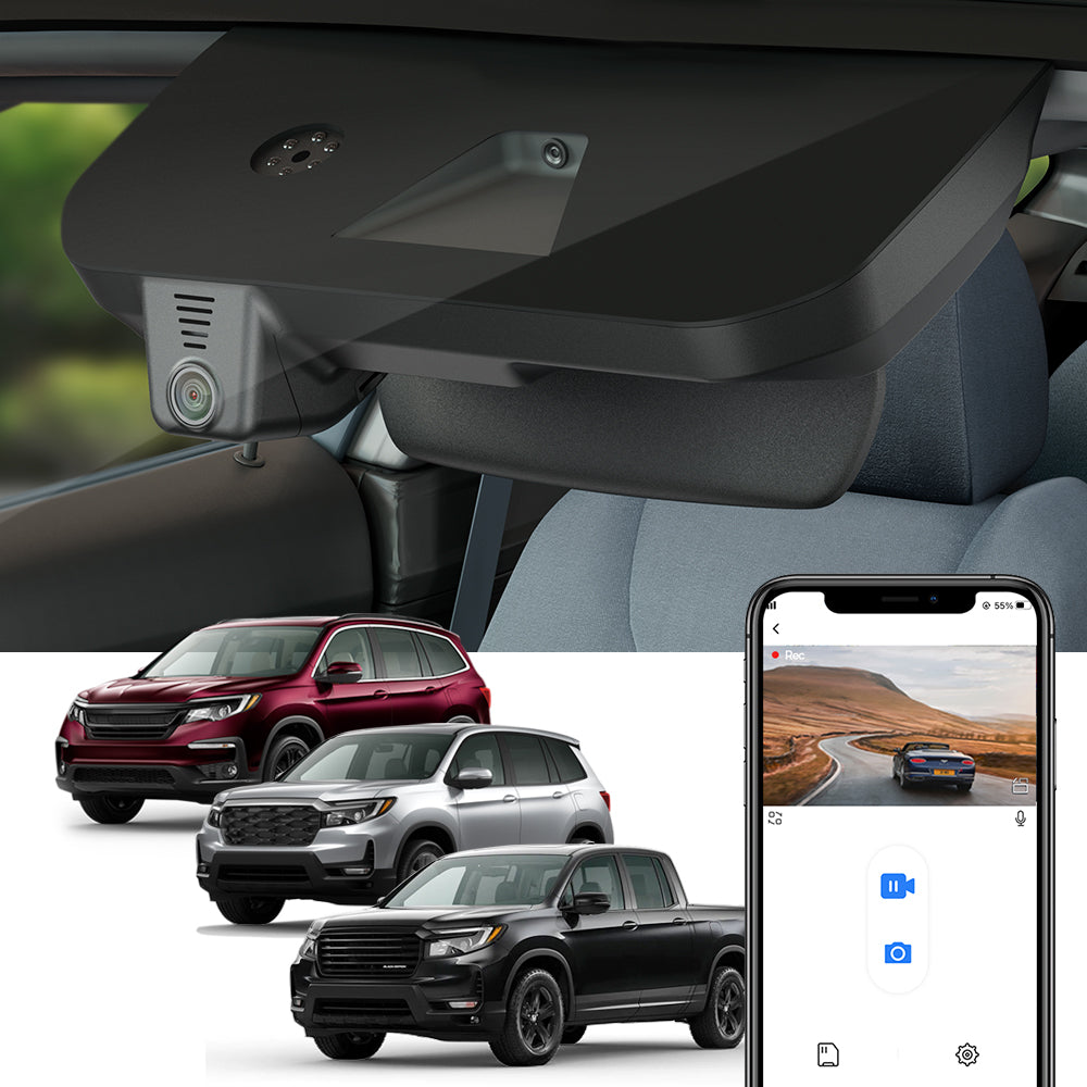 FITCAMX Dash Cam for 2016-2022 Honda Pilot