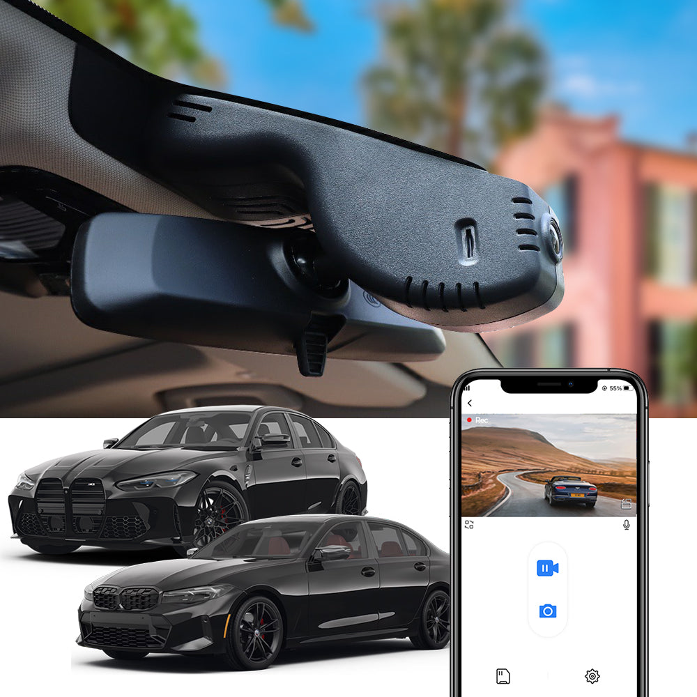 FITCAMX Dash Cam for BMW 3 Series M3 G20/G21/G28/G80/G81 2020-2024