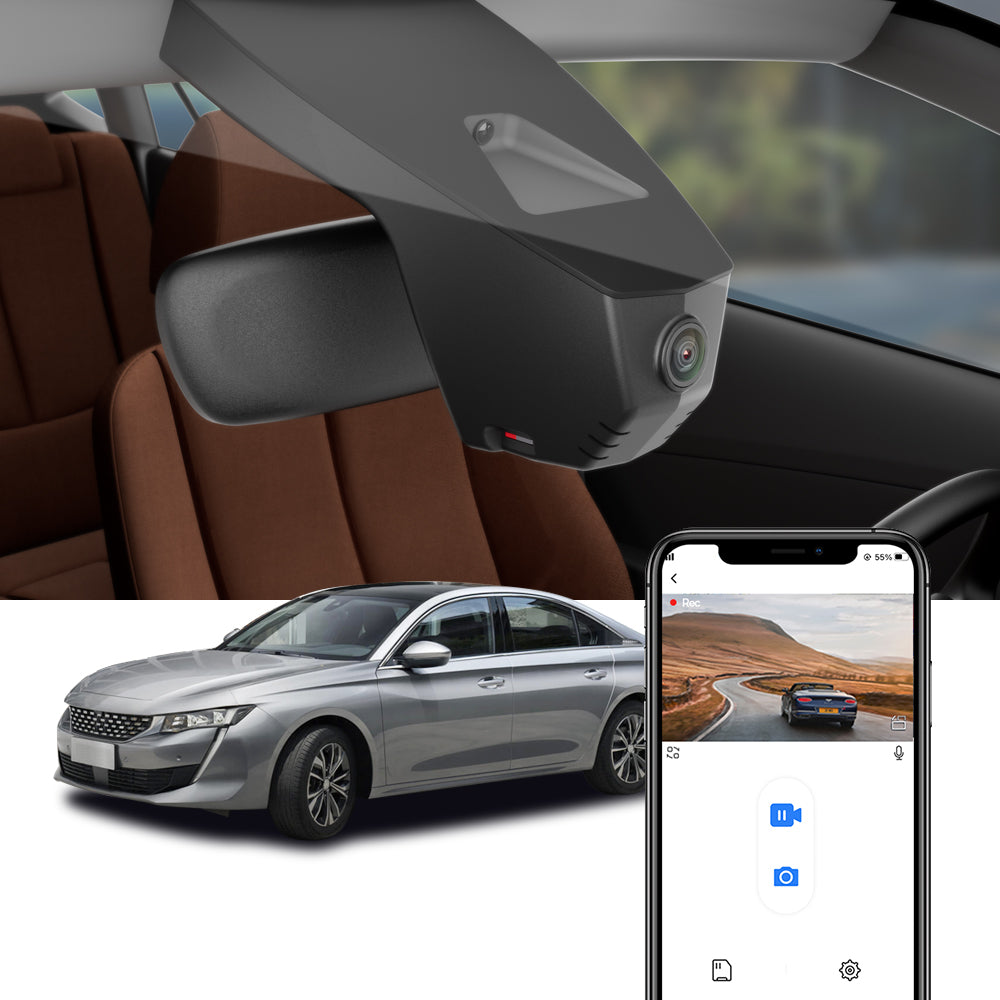 Fitcamx Dash Cam for PEUGEOT 508