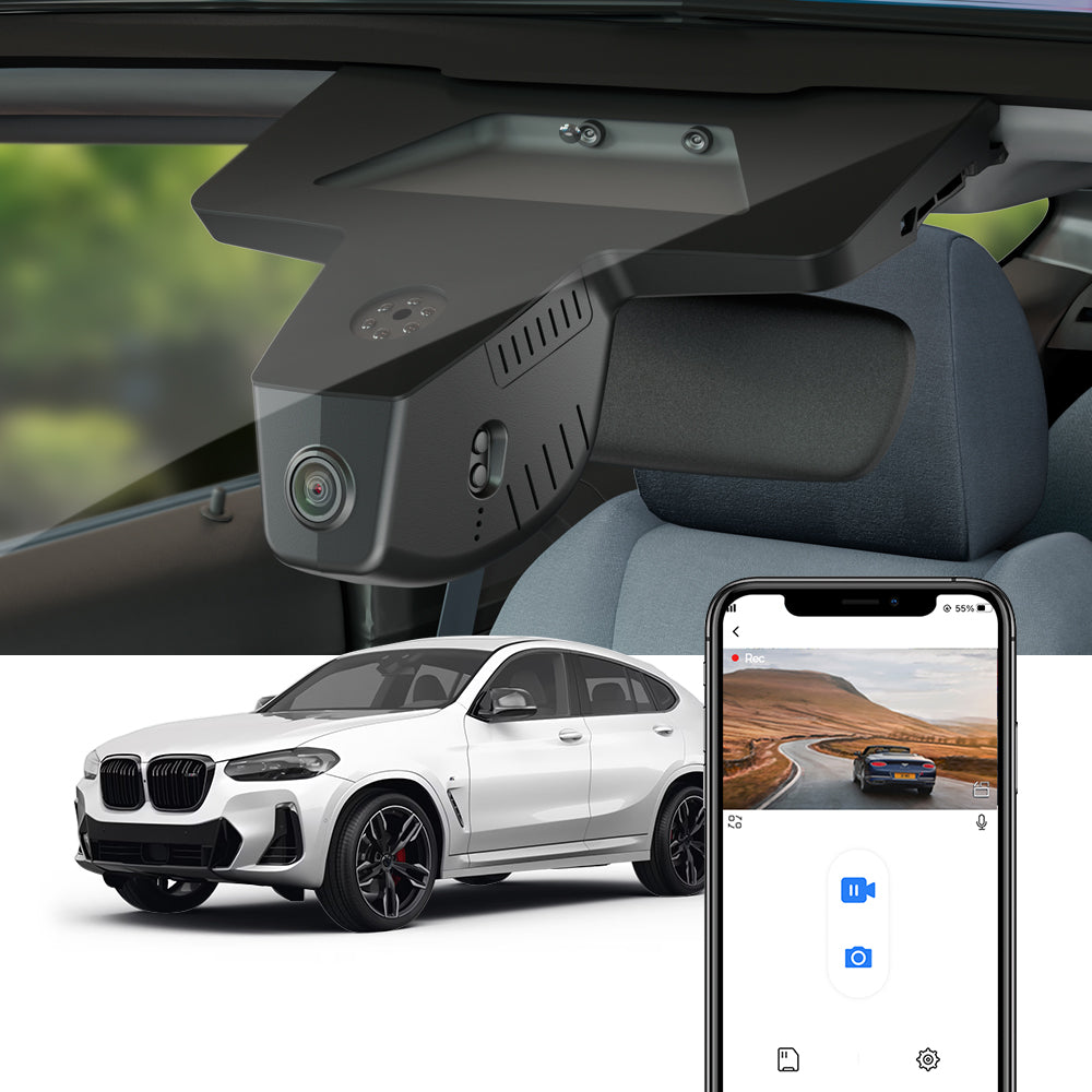 FITCAMX Dash Cam for BMW X4 (F26 G02)