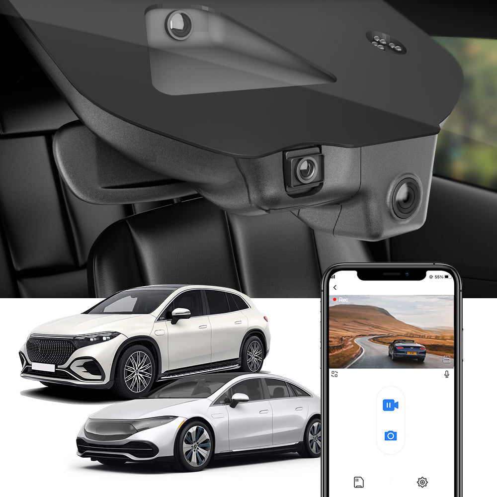 FITCAMX Dash Cam for Mercedes-Benz EQS Sedan and SUV 2023-2025