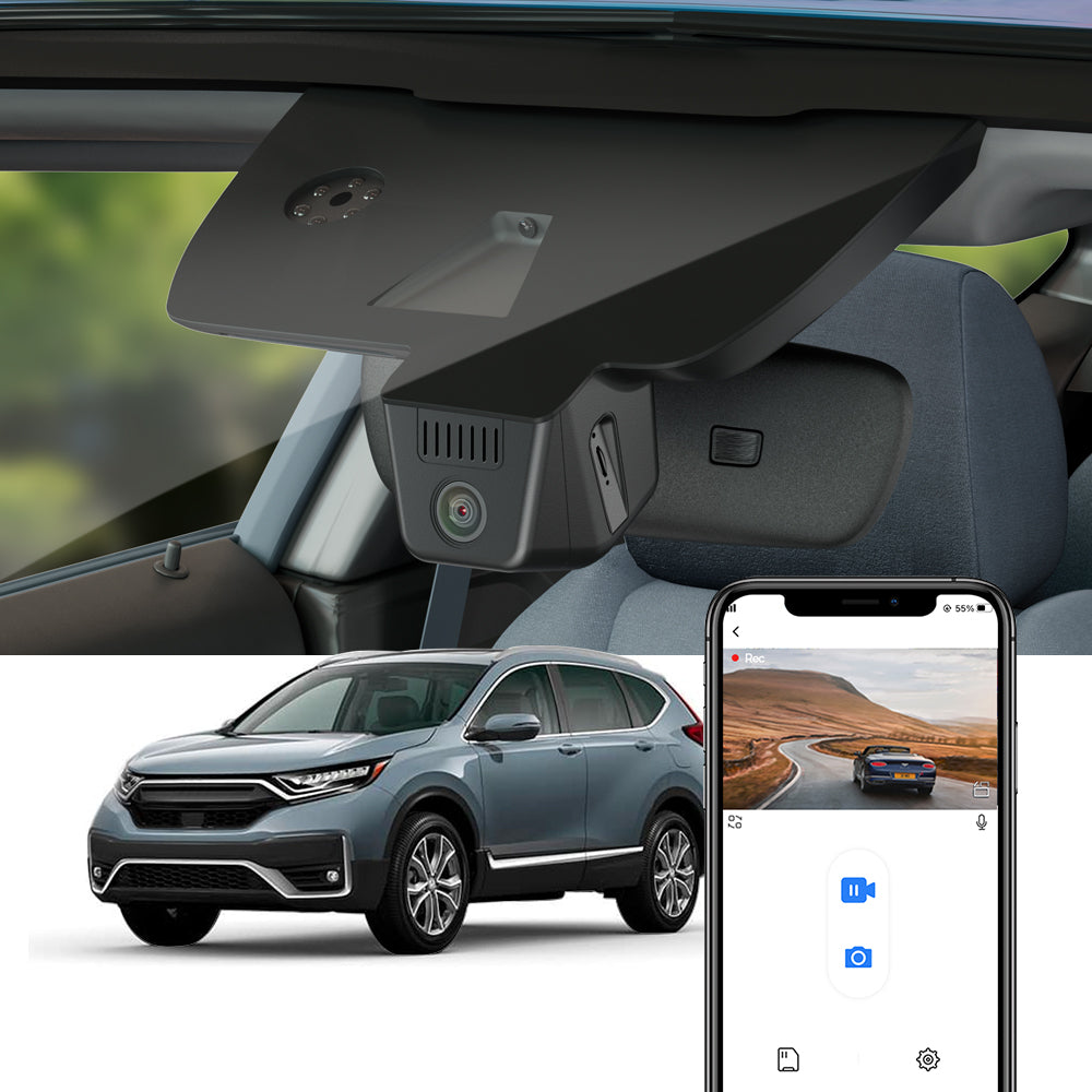 FITCAMX Dash Cam for Honda CR-V 2017-2022 (5th Gen)