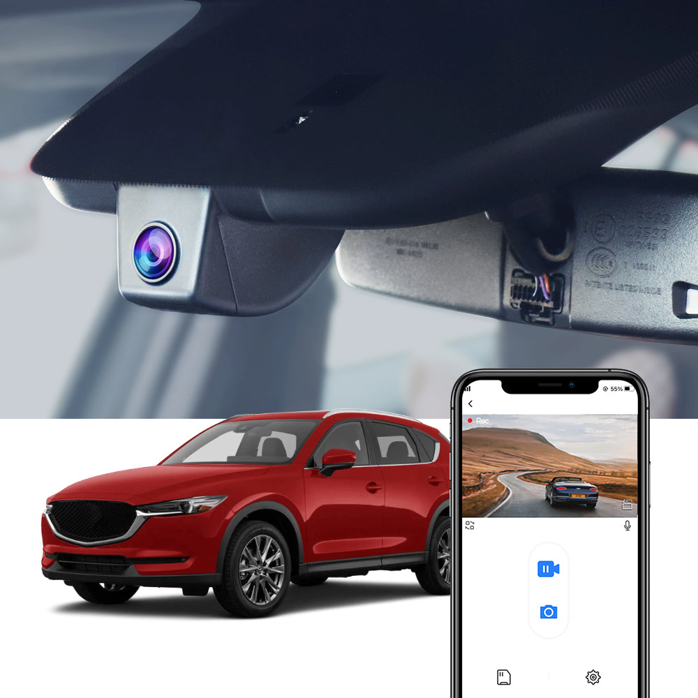 FITCAMX Dash Cam for 2017-2025 Mazda CX5 CX-5 CX3 CX-3
