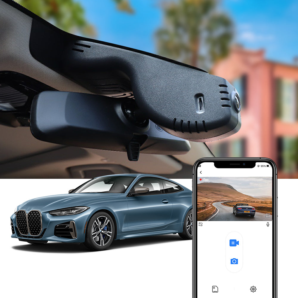 FITCAMX Dash Cam for BMW 4 Series M4 M440i G22 G23 G26 G82 G83 2020-2024