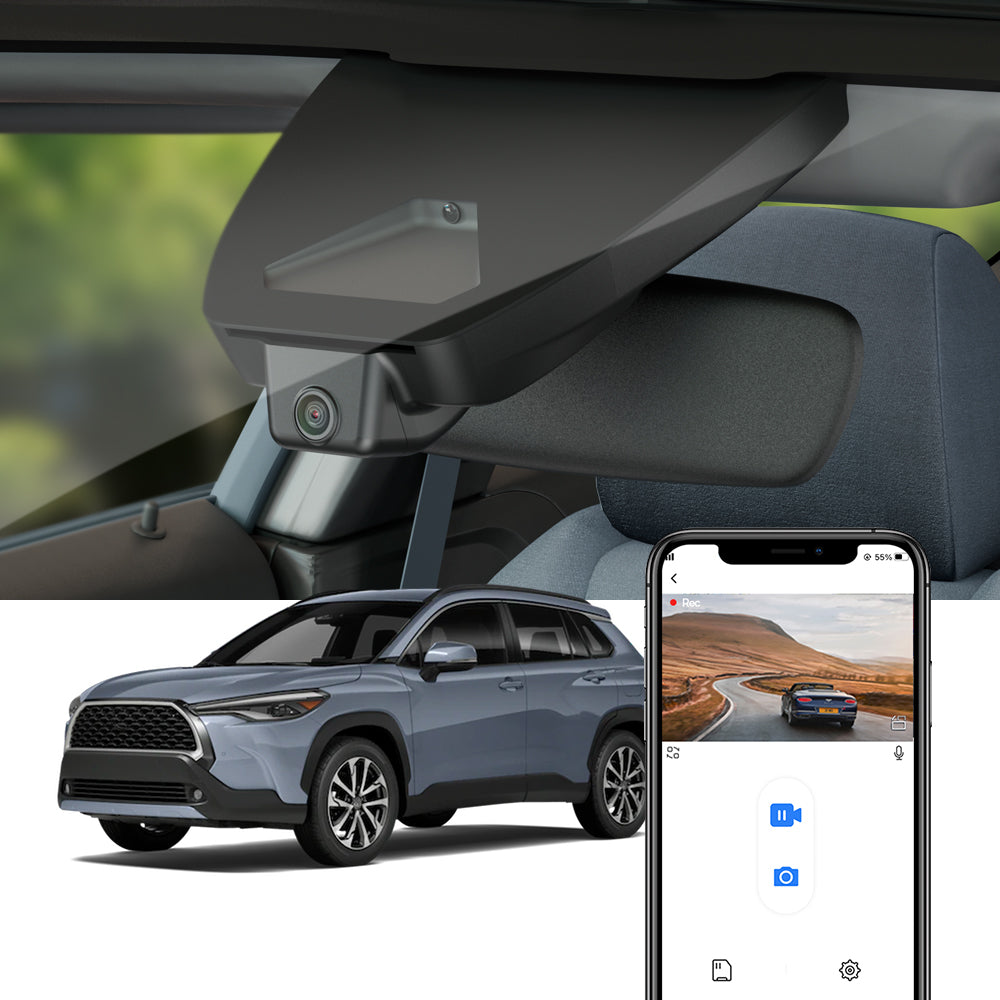 FITCAMX Dash Cam For Toyota Corolla Cross 2022-2026