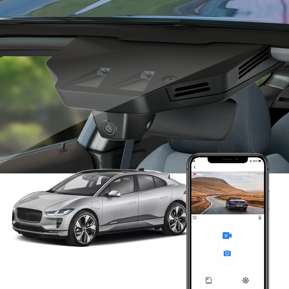 FITCAMX Dash Cam for Jaguar I-Pace 2019-2023 (X590)