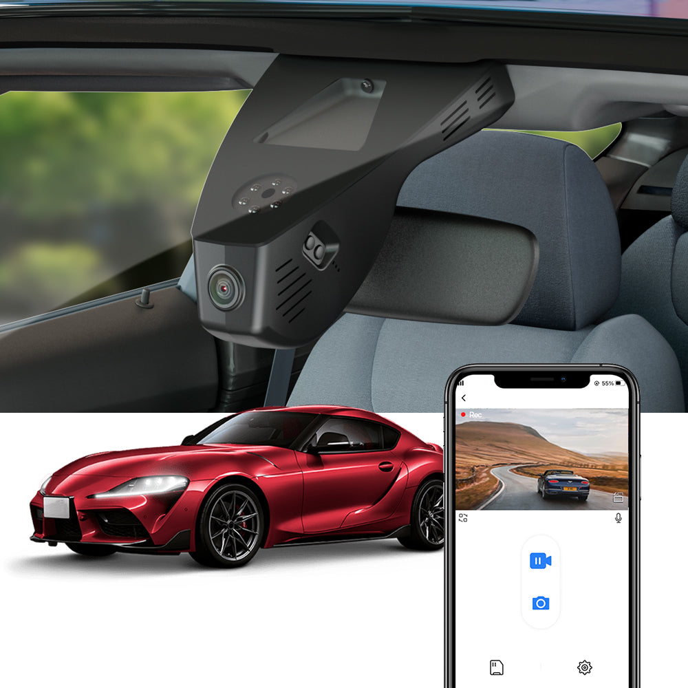 FITCAMX Dash Cam For Toyota GR Supra 2020-2026
