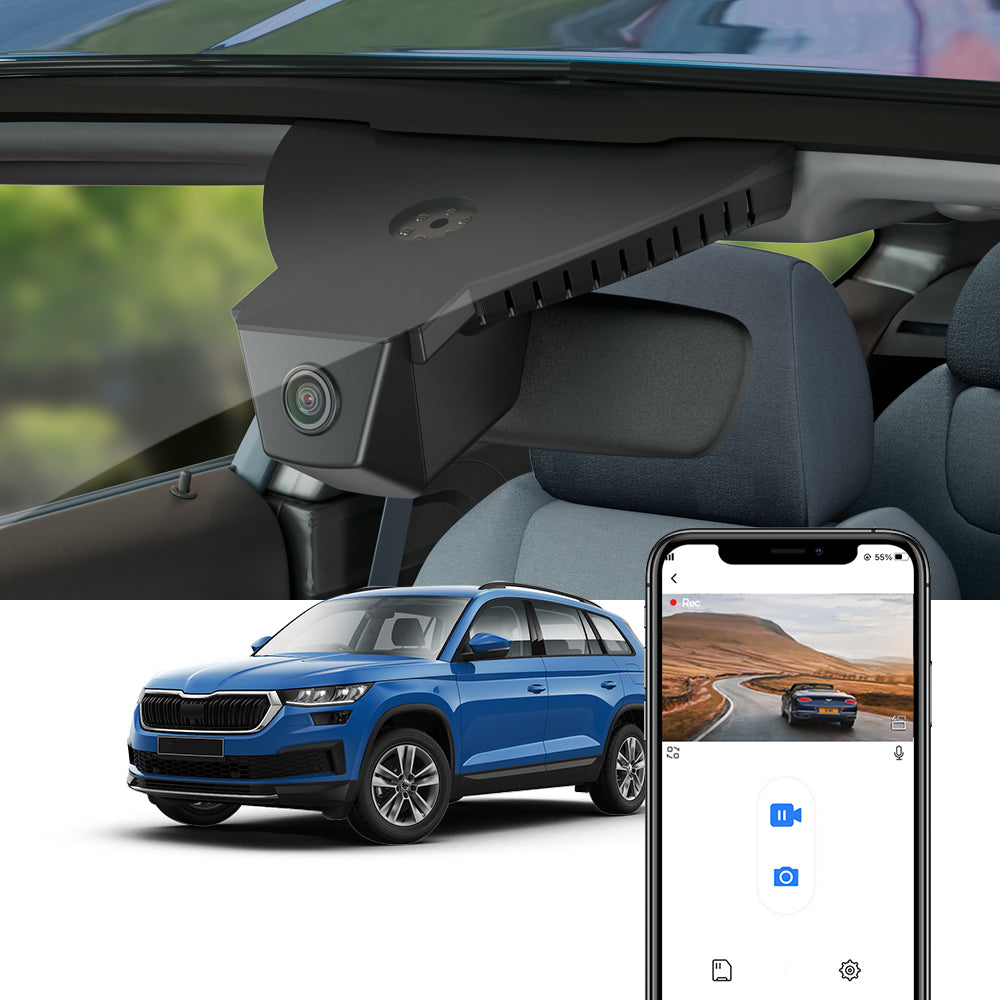 FITCAMX Dash Cam for Skoda Kodiaq 2018-2023