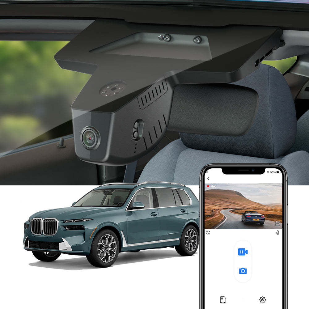 FITCAMX Dash Cam for BMW X7 G07 (1st Gen) Facelift 2023-2026