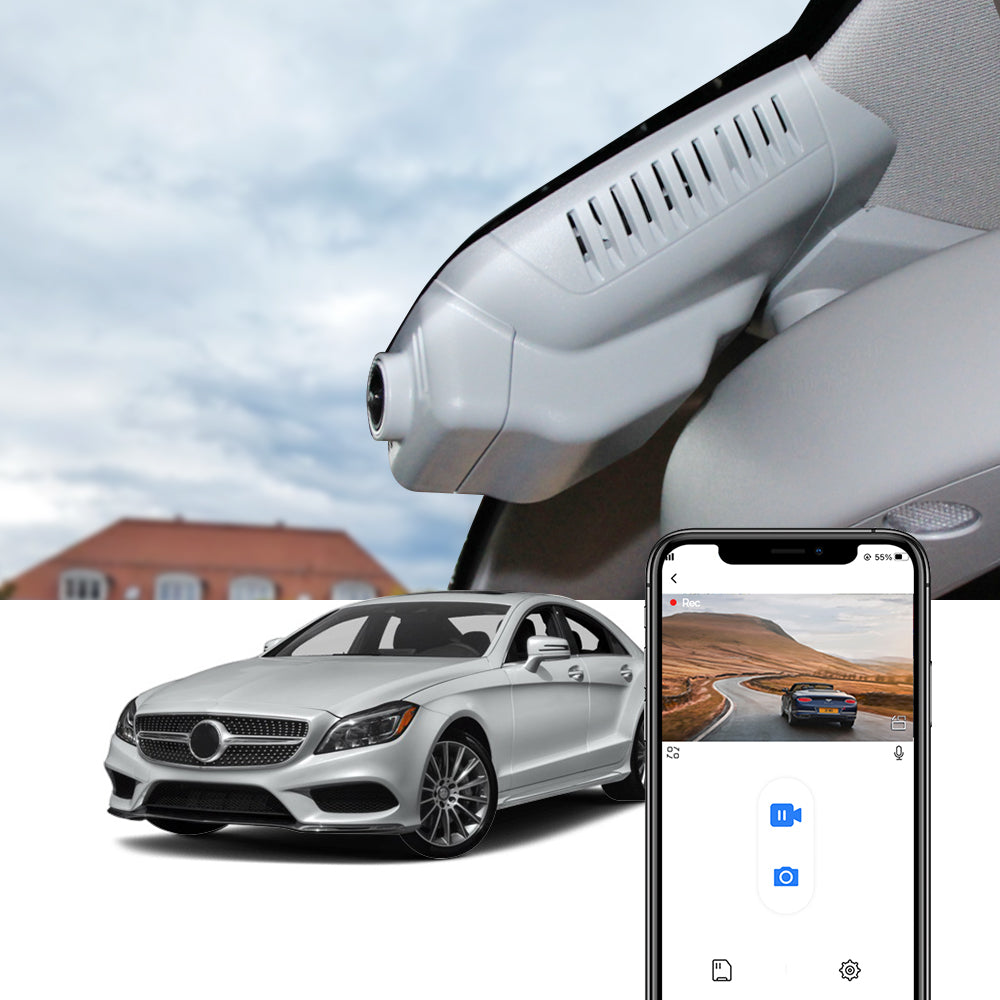 FITCAMX Dash Cam for Mercedes-Benz CLS 2012-2018 W218 (2nd Gen)